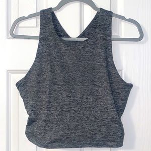 Gray Kyodan L Top w/ Sports Bra